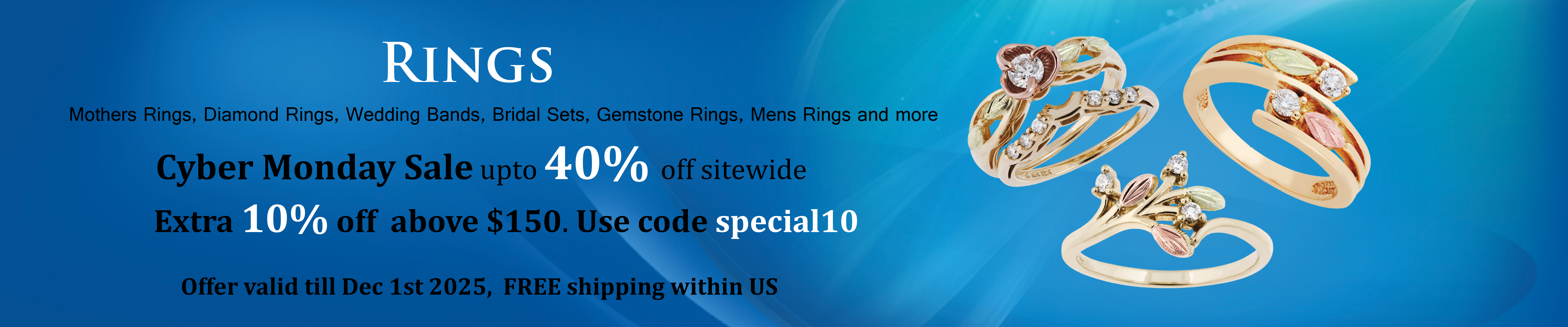 Black Hills Gold Rings